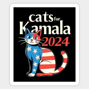 Cats For Kamala Magnet